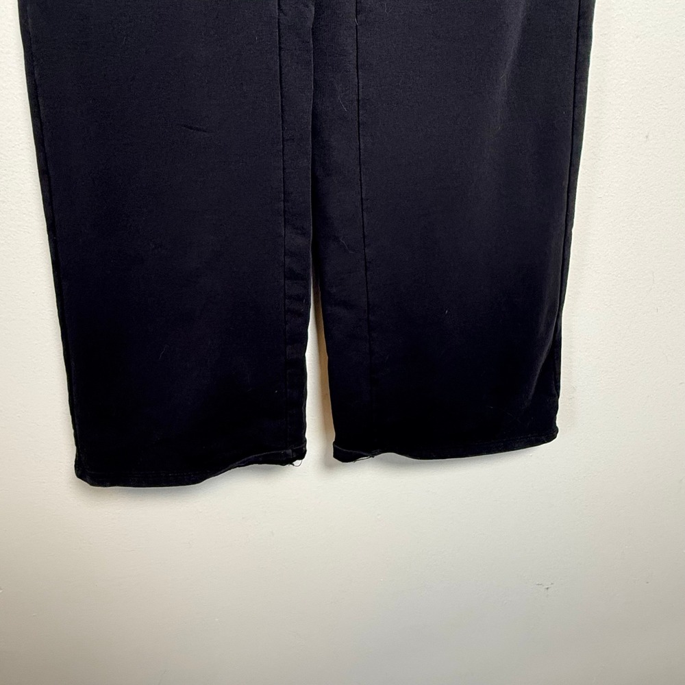 SLGHR Black‎ High Waisted Wide Leg Pants Size 4 Paperbag Waist - Picture 4 of 9